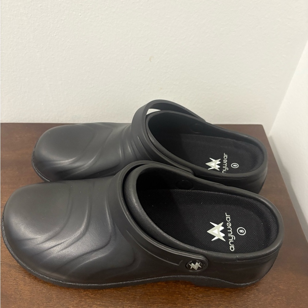 Anywear Women's Classic Black Mules - Picture 2 of 7